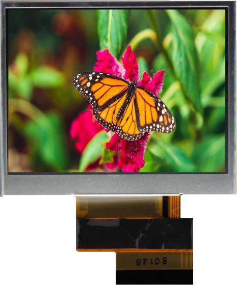 Picture of 3.5" 320x240 QVGA Resolution Industrial TFT with Super High Bright Backlight