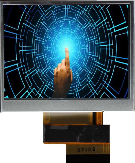 Picture of 3.5" 320x240 QVGA Resolution Industrial TFT with 4 Wire Resistive Touchscreen 