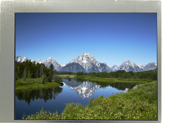 Picture of 5.7" 320x240 QVGA Resolution Industrial TFT with Super High Bright Backlight